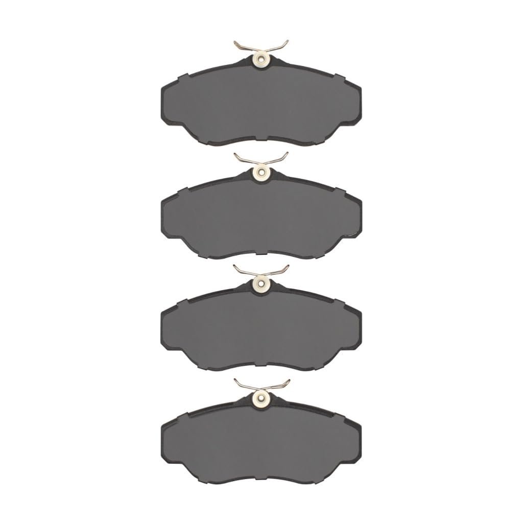 Front Brake Pads For Land Rover Discovery 1999 2000 2001 2002 2003 2004 Low Metallic Friction 5 70 In Inner Pad Width