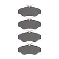 Front Brake Pads For Land Rover Discovery 1999 2000 2001 2002 2003 2004 Low Metallic Friction 5 70 In Inner Pad Width