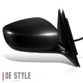 In1321116 Factory Style Passenger Right Side Mirror Manual Folding Power Adjust Heated Glass Compatible With Infiniti G37 09-10