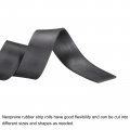 Uxcell Neoprene Rubber Sheet Rolls 1 8 T X 18 W 78 74 L Solid Strips For Diy Gasket Sealing Padding Reduce Vibration Mat