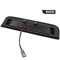 Led 3rd Brake Light For Chevy Silverado 1500 2500 3500 Hd And Gmc Sierra 2014 2018 High Mount Stop Lamp Assembly Black Clear