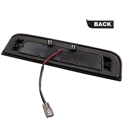 Led 3rd Brake Light For Chevy Silverado 1500 2500 3500 Hd And Gmc Sierra 2014 2018 High Mount Stop Lamp Assembly Black Clear