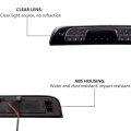 Led 3rd Brake Light For Chevy Silverado 1500 2500 3500 Hd And Gmc Sierra 2014 2018 High Mount Stop Lamp Assembly Black Clear