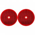 All Star Truck Parts Cls A 3-3 16 Round Reflector With Center Mounting Hole 2 Pack For Trailers Trucks Automobiles Mail Boxes 