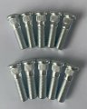 10pcs M12-1 5 Wheel Stud Bolts 610-568 For Select Hyundai Accent Elentra Sonata Kia Rio Forte Niro Soul Optima Mazda Cx-9 Cx-5 
