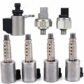 Transmission Solenoids Kit Jf017e Re0f10e With Pressure Sensor For Nissan Altima Infiniti Jx35 2012-2016 Pack Of 7 