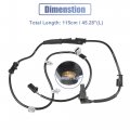 Uxcell Front Right Abs Wheel Speed Sensor No 95670-2c800 For Hyundai Tiburon 2005-2008