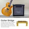 2024 New Gold Saddle Bridge Electric Guitar Accessories Fit For Epiphone Les Paul Sg Es Dot T-o-m By Goodicare