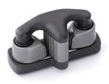 Nautos 91013-double Cam Cleat-aluminum 