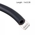 Uxcell 5 16 Id Fuel Line Hose 19 32 Od 3 3ft Oil Tubing Black For Small Engines