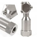 3 4 Internal Thread Rotary Cleaning Nozzle60a Washer Drain Sewer Jetter 3 Jet Head For Pipes Tank