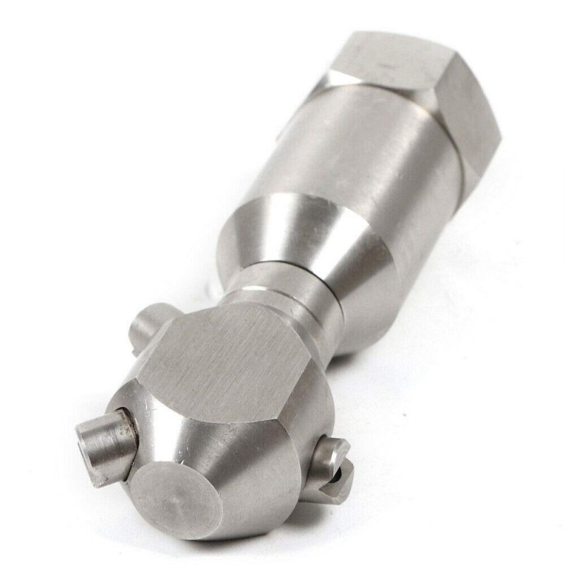 3 4 Internal Thread Rotary Cleaning Nozzle60a Washer Drain Sewer Jetter 3 Jet Head For Pipes Tank