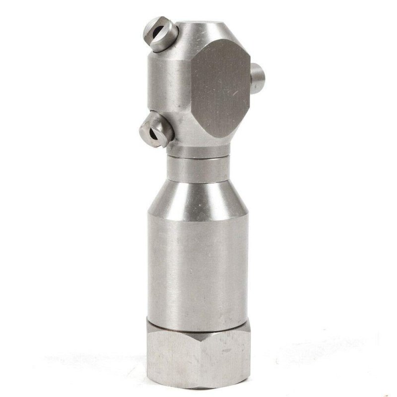 3 4 Internal Thread Rotary Cleaning Nozzle60a Washer Drain Sewer Jetter 3 Jet Head For Pipes Tank