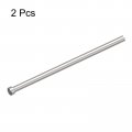 Uxcell Straight Ejector Pins 12mm 15 32 Dia 65mn Steel Round Tip Punch 250mm 10 Long For Mechanical Maintenance 2pcs