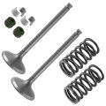 Caltric 2x Exhaust Valve Kit Compatible With Yamaha Yfz450se 2005 2006 2007 Yfz450se2
