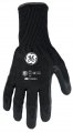 Ge Safety Work Gloves Foam Nitrile Dipped Ansi Cut 6 Reinforced Thumb Crotch Black Coating 12 M