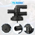 Uxcell No 90566947 Engine Heater Control Valve Solenoid For Cadillac Catera 1997-2001 Saab 9-5 1999-2009