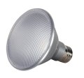 Satco S9416 Par30 Short Neck Led 3000k 40 Beam Spread Medium Base Light Bulb 13w 
