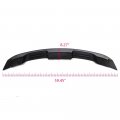 Rear Spoiler Wing Compatible For Ford Mustang Coupe 2015-2020 Gt500 Style Gloss Black