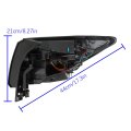 Rear Brake Tail Light Lamp Assembly Driver Side For Traverse 2013 2014 2015 2016 2017 Red Lens Replacement Gm2804112