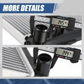 Dpi 13605 Factory Style 1-row Cooling Radiator Compatible With Optima 1 6l Turbo 2016-2019 Aluminum Core