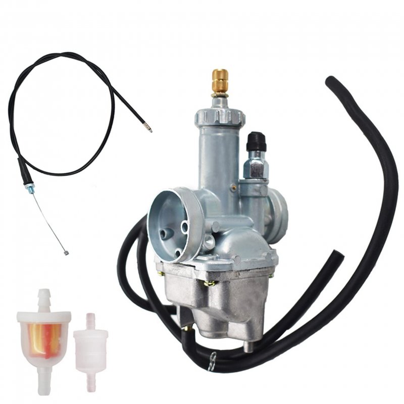 Carburetor Replacement For Kawasaki Bayou 220 Klf220a 1988-2002 250 Klf250a 2003-2011 With Throttle Cable