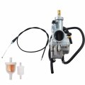 Carburetor Replacement For Kawasaki Bayou 220 Klf220a 1988-2002 250 Klf250a 2003-2011 With Throttle Cable