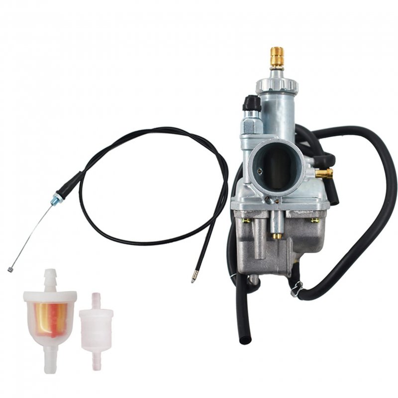 Carburetor Replacement For Kawasaki Bayou 220 Klf220a 1988-2002 250 Klf250a 2003-2011 With Throttle Cable