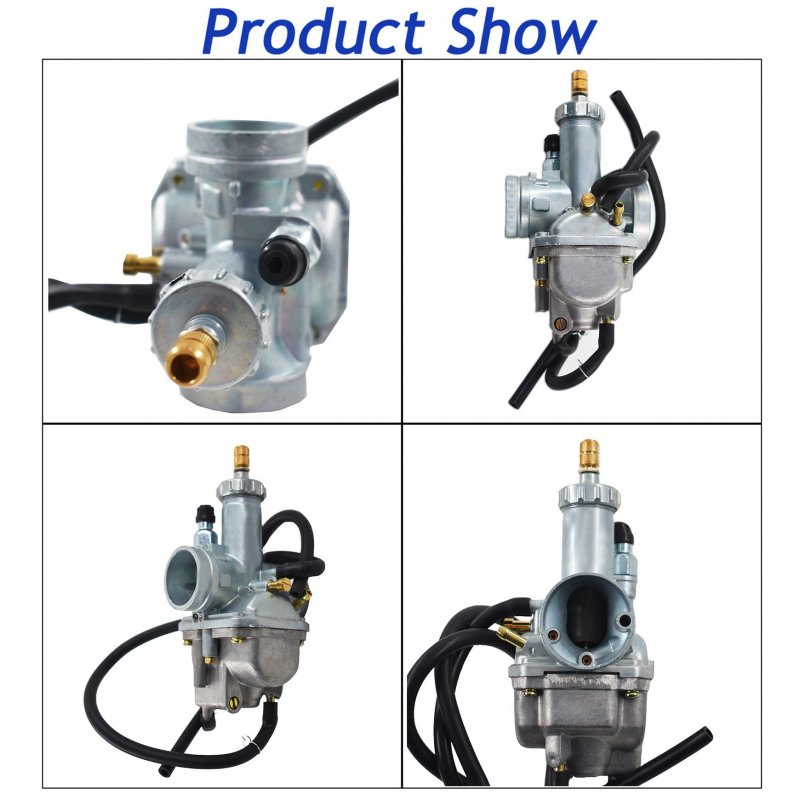 Carburetor Replacement For Kawasaki Bayou 220 Klf220a 1988-2002 250 Klf250a 2003-2011 With Throttle Cable