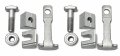 926-875 Replacement Wedge Lock Clamp Ford Gm Chrysler Battery Terminal Connector Kit For Positive And Negative Terminals 2 Pack 