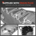 A-premium Engine Oil Pan Sump With Drain Plug Compatible Audi A3 Quattro 2006-2009 Tt 2008-2009 Vw Eos 2007-2008 R32 2003-2004