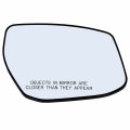Passenger Right Side Mirror Glass Assembly With Plastic Back Plate Non-heated Compatible Nissan 2013-2018 Altima 2013-2019