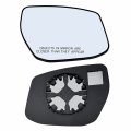 Passenger Right Side Mirror Glass Assembly With Plastic Back Plate Non-heated Compatible Nissan 2013-2018 Altima 2013-2019