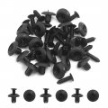Uxcell 20pcs 7mm Hole Clips Plastic Push Type Rivet Retainer Fastener Bumper Pin Car