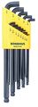 Bondhus 16537 Set Of 13 Balldriver Stubby L-wrenches Sizes 050-3 8-inch 
