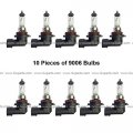 10 Pieces Pack 9006 Halogen Bulb Light 55w White