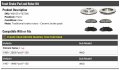Front Ceramic Brake Pad And Rotor Kit Compatible With 1997-2003 Ford F150 4wd