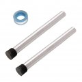 Dfuerdivn 2 Pack Rv Water Heater Magnesium Anode Rod 3 4 Npt Threads 9 1 Length For Hot Heaters Replacement Suburban 232767 And 