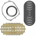 Caltric Clutch Friction Steel Plates Kit Compatible With Kawasaki Z750s Z750 Zr750 2005 2006-2010