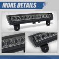 Auto Dynasty Smoked Led 3rd Third High Mount Brake Light Stop Lamp Compatible With Chevy Tahoe Suburban Gmc Yukon Xl Gmt800