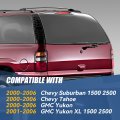 Auto Dynasty Smoked Led 3rd Third High Mount Brake Light Stop Lamp Compatible With Chevy Tahoe Suburban Gmc Yukon Xl Gmt800