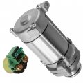 Caltric Starter Motor With Solenoid Relay Compatible Honda Gold Wing Gl1200 1984 All Models 12v