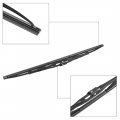 X Autohaux Rear Windshield Wiper Blade Arm Set Windscreen Kit 375mm 15 Inch For Audi A6 Avant 2005 2006 2007 2008