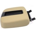 Pit66 Front Center Console Lid Armrest Cover Assembly Compatible With Chevy Silverado 1500 Gmc Sierra 2007-2013 Fit 2500 Hd 