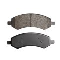 Front Disc Brake Pad Set For Chrysler Aspen 2007 8 2009 Mechanical Wear Sensor 0 70 In Thickness 7 00 Width 