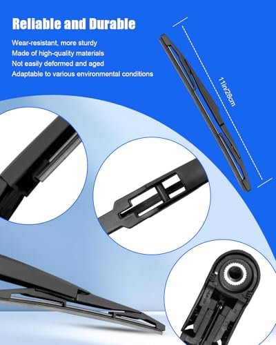 Rear Wiper Arm And Blade For Chevrolet Trailblazer 2022 2023 Fits Ls Lt Activ Rs L Sport Utility Models Replace Part Number
