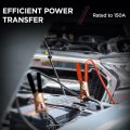 Schumacher Bc10 10-uge 12-foot Booster Bles A Color-coded And Clamps A 150a Rating A Jump Start Compact Cars