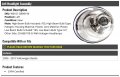 Left Driver Side Halogen Headlight Assembly With Bulbs Compatible 2006-2010 Volkswagen Beetle