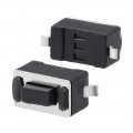 3x6x4 3mm Momentary Panel Pcb Surface Mounted Devices Smt Mount 2 Pins Push Button Spst Tactile Tact Switch 55pcs 