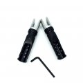 Httmt- Black Footpeg Compatible With Cbr 1100xx Blackbird 600 F F2 F3 F4 F4i 600rr 900rr 929rr 954rr 1000rr Rvt1000r Rc51